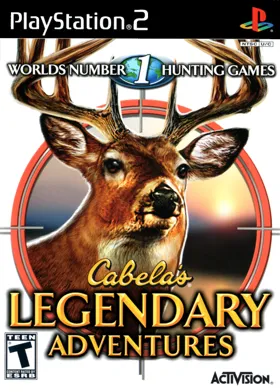 Cabela's Legendary Adventures box cover front